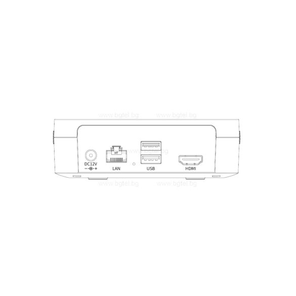 TC-R3105 - 5  канален NVR H.265 1HDD компактен размер