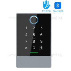   TTLock Смарт контролер с четец Mifare, клавиатура, QR четец, водоустойчив  - F3QR