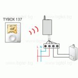 БЕЗЖИЧЕН ПРОГРАМИРУЕМ ТЕРМОСТАТ DELTA DORE TYBOX 137+