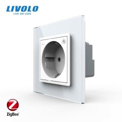   Механизъм управляем контакт ZigBee бял LIVOLO VL-C1EUZ-11