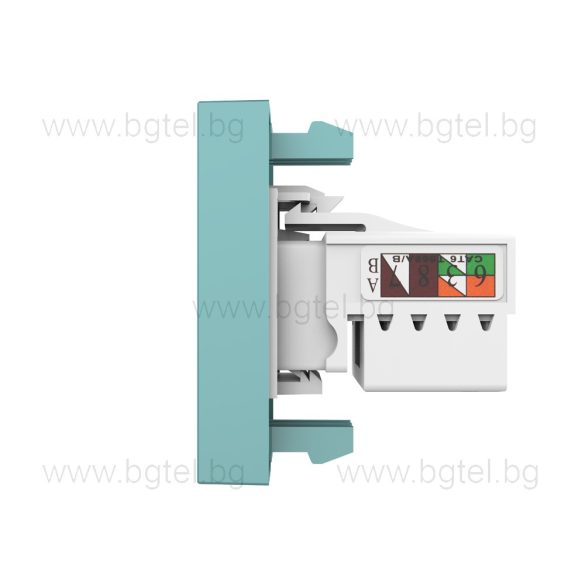 Механизъм единична компютърна розетка 1/2 - ЗЕЛЕН - LIVOLO VL-C7-1C-18