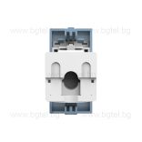 Механизъм единична компютърна розетка 1/2 - СИН - LIVOLO VL-C7-1C-19