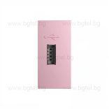МЕХАНИЗЪМ ЕДИНИЧЕН USB МОДУЛ 1/2 -  РОЗОВ - LIVOLO VL-C7-1USB-17