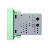 МЕХАНИЗЪМ ЕДИНИЧЕН USB МОДУЛ 1/2 - ЗЕЛЕН - LIVOLO VL-C7-1USB-18