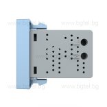 МЕХАНИЗЪМ ЕДИНИЧЕН USB МОДУЛ 1/2 - СИН - LIVOLO VL-C7-1USB-19