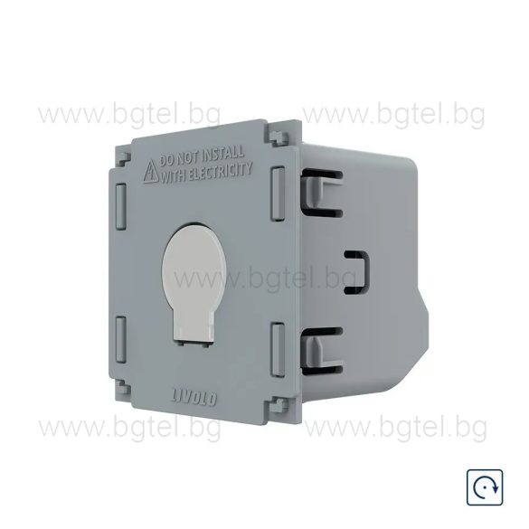 Сензорен механизъм за единичен ключ бутон LIVOLO VL-C7-C701B / FC1B
