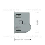 Механизъм за ед. бутон със сух контакт захранване 220V LIVOLO VL-C7-C701IH / FC1NB