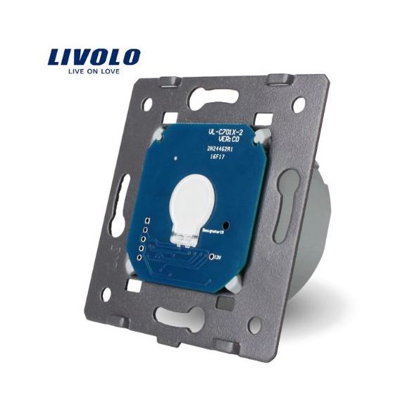 Сензорен механизъм за единичен ключ с дистанционнен контрол LIVOLO VL-C7-C701R