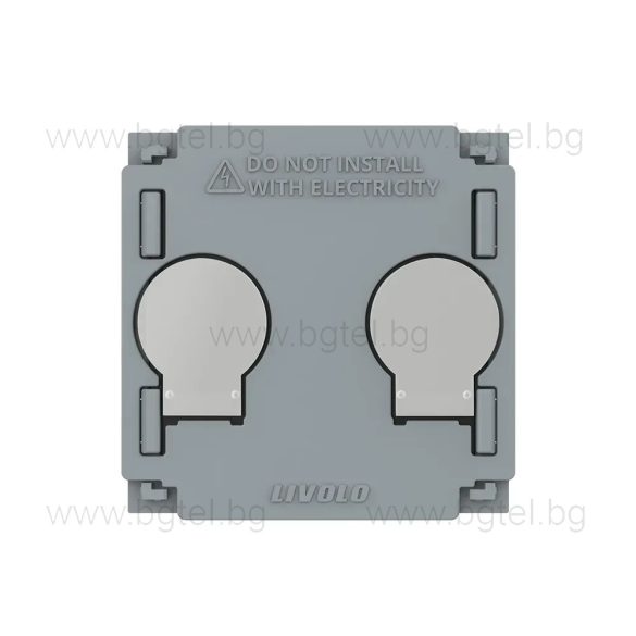 Сензорен механизъм за двоен девиаторен ключ LIVOLO VL-C7-C702S/VL-FC2S-2GSVM