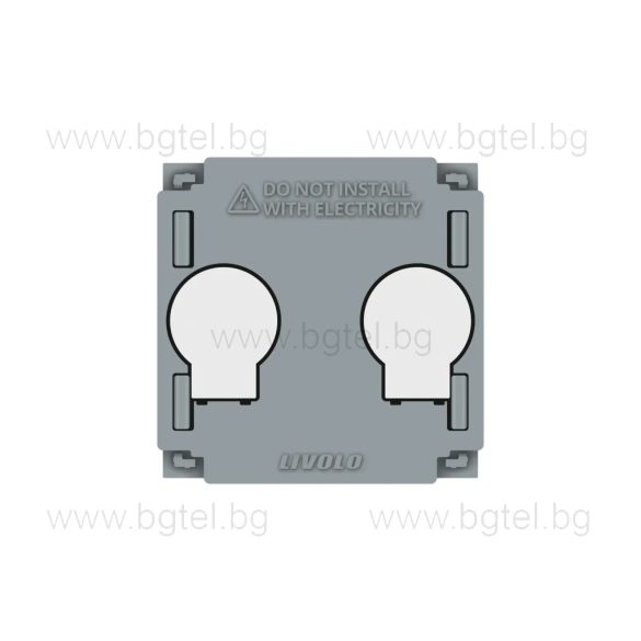 СЕНЗОРЕН МЕХАНИЗЪМ ЗА ДВОЕН ДЕВИАТОРЕН КЛЮЧ LIVOLO EC ZIGBEE VL-FC2SZ2-2GSTL