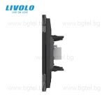 МЕХАНИЗЪМ HDMI С ПРАЗЕН МОДУЛ - ЧЕРЕН - LIVOLO VL-FCHD-1BP