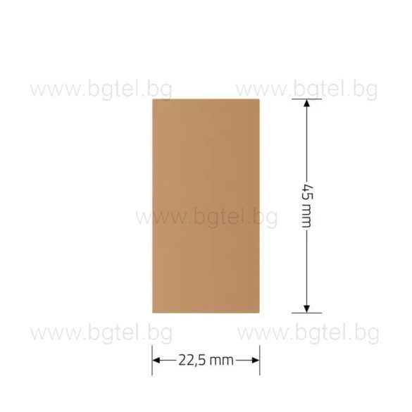 ПРАЗЕН МОДУЛ 1/2 - ЗЛАТИСТ - VL-FCMB-1AP