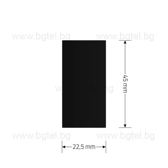 ПРАЗЕН МОДУЛ 1/2 - ЧЕРЕН - VL-FCMB-1BP