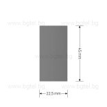ПРАЗЕН МОДУЛ 1/2 - СИВ - VL-FCMB-1IP
