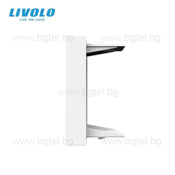 ПРАЗЕН МОДУЛ 1/2 - БЯЛ - VL-FCMB-1WP