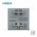 МЕХАНИЗЪМ ЗА ЕДИНИЧЕН КРЪСТАТ КЛЮЧ LIVOLO - ЗЛАТИСТ - VL-FCMM10A-2AP