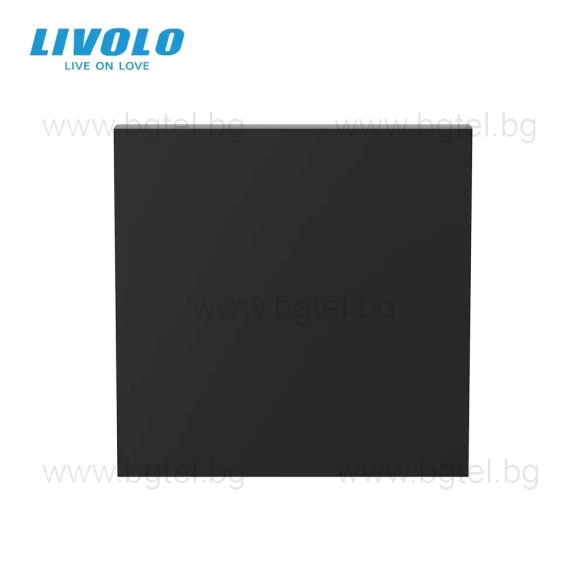 МЕХАНИЗЪМ ЗА ЕДИНИЧЕН КРЪСТАТ КЛЮЧ LIVOLO - ЧЕРЕН - VL-FCMM10A-2BP