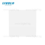 МЕХАНИЗЪМ ЗА ЕДИНИЧЕН  КРЪСТАТ КЛЮЧ LIVOLO - БЯЛ - VL-FCMM10A-2WP