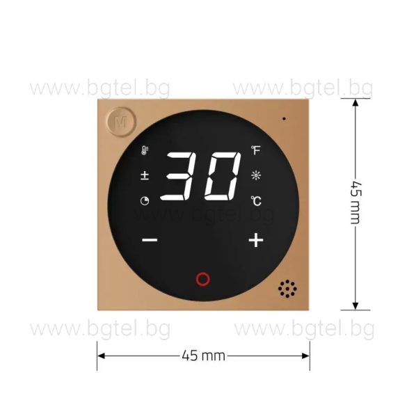 Механизъм терморегулатор SMART - ZIGBEE - ЗЛАТИСТ - VL-FCQ1Z2-2AP