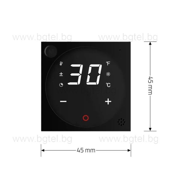 Механизъм терморегулатор SMART - ZIGBEE - ЧЕРЕН - VL-FCQ1Z2-2BP