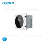 Механизъм терморегулатор SMART - ZIGBEE - БЯЛ - VL-FCQ1Z2-2WP