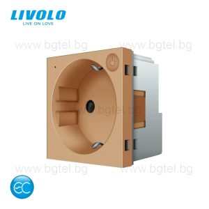 Механизъм управляем контакт ZigBee - ЗЛАТИСТ - LIVOLO VL-FCTC16AZ-2AP