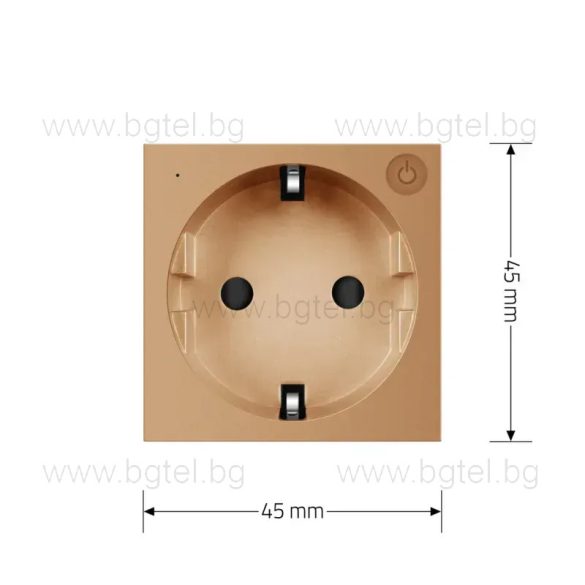 Механизъм управляем контакт ZigBee - ЗЛАТИСТ - LIVOLO VL-FCTC16AZ-2AP