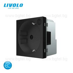   Механизъм управляем контакт ZigBee - ЧЕРЕН - LIVOLO VL-FCTC16AZ-2BP