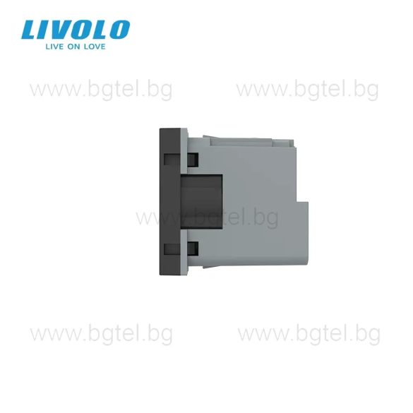 Механизъм управляем контакт ZigBee - ЧЕРЕН - LIVOLO VL-FCTC16AZ-2BP