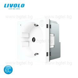   Механизъм управляем контакт ZigBee - БЯЛ - LIVOLO VL-FCTC16AZ-2WP