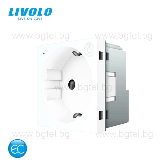 Механизъм управляем контакт ZigBee - БЯЛ - LIVOLO VL-FCTC16AZ-2WP