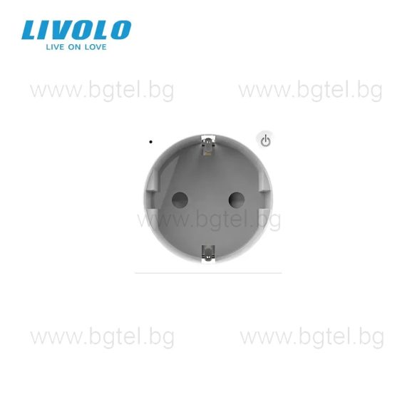 Механизъм управляем контакт ZigBee - БЯЛ - LIVOLO VL-FCTC16AZ-2WP