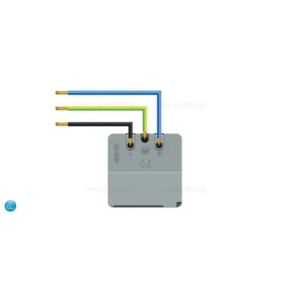Механизъм управляем контакт ZigBee - БЯЛ - LIVOLO VL-FCTC16AZ-2WP