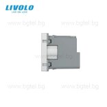 Механизъм управляем контакт ZigBee - СИВ - LIVOLO VL-FCTC16AZ-2IP