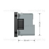 Механизъм управляем контакт ZigBee - СИВ - LIVOLO VL-FCTC16AZ-2IP