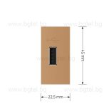 МЕХАНИЗЪМ ЕДИНИЧЕН USB МОДУЛ 1/2 - ЗЛАТИСТ - LIVOLO VL-C7-1USB-13 / VL-FCUA-1AP