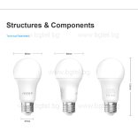 Wi-Fi Smart LED Лампа LIVOLO RGB+W 9W VL-SHQ012