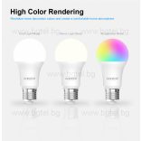 Wi-Fi Smart LED Лампа LIVOLO RGB+W 9W VL-SHQ012