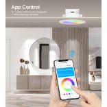 Wi-Fi Smart LED Панел за вграждане LIVOLO RGB 9W VL-SHQ014