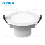 Wi-Fi Smart LED Панел за вграждане LIVOLO RGB 9W VL-SHQ014