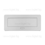 Модул за вграждане на 3 модула LIVOLO Push-up ИНОКС VL-SHS013-S