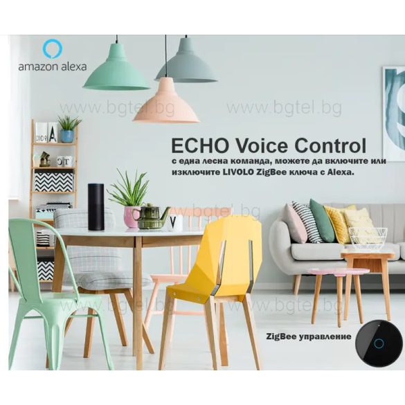 Smart БЕЗЖИЧЕН Сензорен модул с 1 сензор LIVOLO EC VL-XR007